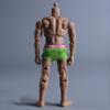 1/12 Scale Male Clothes,Male Underpants Briefs Underwear Clothing for 6inch Soldier Action Figure Body (Green) view 2