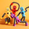 24PCS Telescopic Suction Cup Robot Toy,pop Tubes,Toys for Kids,Toddler Travel Toys,Toddler Sensory Toys,figette Toys,Fidget Toys for Kids,Treasure Box prizes,Small Toys for Kids prizes view 2