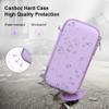 Canboc Carrying Case for WELLSTG Handheld Game -Preloaded 220 Retro Video Games/ My Arcade Atari Pocket Player Pro Game Console, Mesh Pocket fits Cable, SD Card, Purple (Case Only) view 4