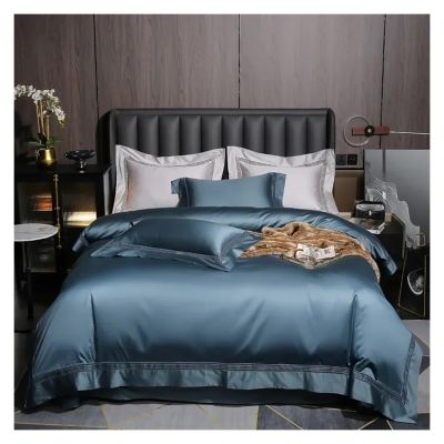 ADovz 100S Egyptian Cotton Bedding Set Hollow lace Quilt Cover Duvet Cover Flat/Fitted Bed Sheet Pillowcases Long-Staple Cotton,Bed Sheets