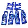 KEBEILEE CNC Alu Front&Rear Upper&Lower Arms kit for TRAXXAS 1/8 MAXX Slash 8pcs (Blue) view 3