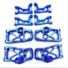 KEBEILEE CNC Alu Front&Rear Upper&Lower Arms kit for TRAXXAS 1/8 MAXX Slash 8pcs (Blue) view 4
