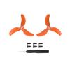 Drone Propellers Replacement for DJI Avata 2,Drone Props Propeller Wings with Screws & Screwdriver (one Pair Orange) view 1
