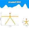 12PCS Telescopic Suction Cup Giraffe Pop Tubes, Toddler Sensory Toys, Fidget Toys for Kids, Treasure Box Prizes view 2