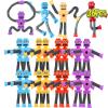 36PCS Telescopic Suction Cup Robot Toy,pop Tubes,Toys for Kids,Toddler Travel Toys,Toddler Sensory Toys,figette Toys,Fidget Toys for Kids,Treasure Box prizes,Small Toys for Kids prizes view 1
