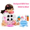 Baby Doll Accessories Magic Bottle set Magic Disappearing Milk Juice Bottles Sippy Cups with Pacifiers Bowl Spoons, Doll Bottle Toys Feeding Pretend Playset for Kids Girls Ages 3+ (Small set(10pcs)) view 4