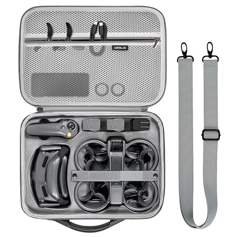 Aokicase For Avata 2 Carry Bag Portable Travel Bag for DJI Avata 2 Fly More Combo with Goggles 3, Storage Bag for DJI Avata 2 Accessories RC Motion 3 Case Accessories Case (1139945)
