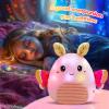 CozyWorld 12 Inch LED Cuddly Pink Butterfly Plush Pillow, Light up Butterfly Stuffed Animals, Super Soft Insect Plushies Doll for Kids Girls Women Lovers view 2
