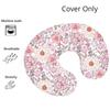 Boyoung Stretchy Nursing Pillow Covers Ultra Soft Slipcovers for Breastfeeding for Baby Girls Boys, Feeding Pillow Cover Fits Standard Infant Support Pillows Positioners Nursing Pillow Case view 4
