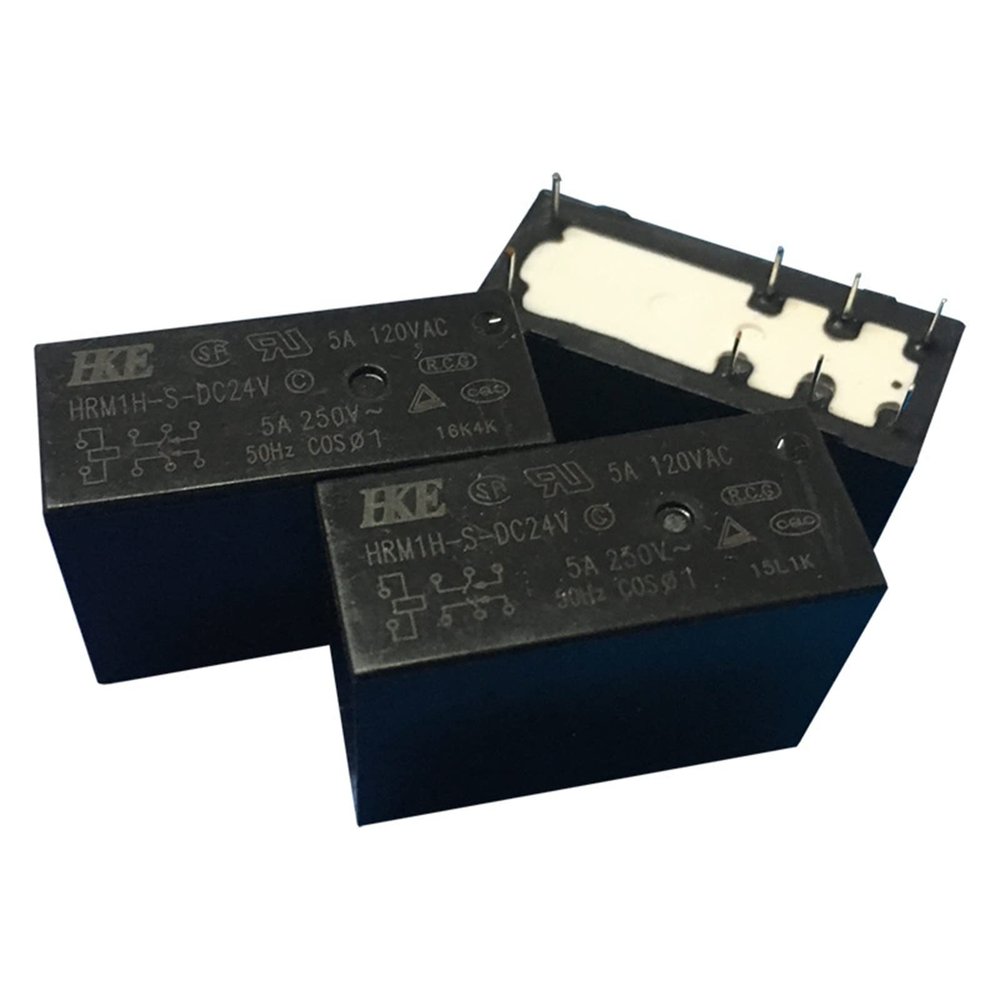 VUBBJCRS 1PC Relay HRM1H-S-DC24V Two Open Two Closed Two Groups Conversion 8 pin 5A (Size : HRM1H-S-DC12V-C)