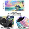EDGFRTOIO Playmat with Zones for Card Game Playing, Compatible with Lorcana TCG Cards Game Mats 24"x14" Commander Deck Gaming Duel Mat Card Gameplay Mats for Beginner, Crocodile Pirate Island view 3