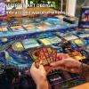 EDGFRTOIO Playmat with Zones for Card Game Playing, Compatible with Lorcana TCG Cards Game Mats 24"x14" Commander Deck Gaming Duel Mat Card Gameplay Mats for Beginner, Magical Castle Starry Night view 2