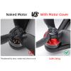 Kimyoaee Avata 2 Protective Motor Cap for DJI Avata 2 FPV RC Camera Drone, 4pcs Dustproof,Waterproof,Scratchproof Aluminum Cover - Red view 3