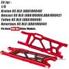 RCHuiWow RC Rear Suspension Arms Upgrades Part for 1/8 Kraton 6S BLX,Outcast 6S BLX,Talion 6S BLX, Notorious 6S BLX,Alloy Aluminium Rear A Arms,2pcs,Red view 2