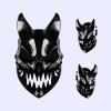 HZXCNUN Horror Devil Mask,Devil Mask Creepy Halloween Masquerade Party Costume Accessory (Black) view 1