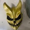HZXCNUN Horror Devil Mask,Devil Mask Creepy Halloween Masquerade Party Costume Accessory (Black) view 2