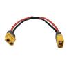 GRABLOOM XT60 Male Female Connector Silicone Line T-Plug Cable for XT-60 Power Cable 14AWG 30CM XT60 Cable Connector Male Female XT-60 Plug Line 14AWG Silicone Wire for FPV- view 1