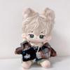 niannyyhouse Doll Dress Up Hoodies Jackets Jeans Backpacks Glasses Shoes Vintage Outfit 10cm 15cm 20cm Plush Doll Clothes (15cm) view 3