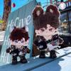niannyyhouse Doll Dress Up Hoodies Jackets Jeans Backpacks Glasses Shoes Vintage Outfit 10cm 15cm 20cm Plush Doll Clothes (10cm) view 4