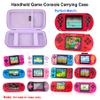 Elonbo Carrying Case for TaddToy/WELLSTG/Beijue/FAMILY POCKET/CCTU/X- JOYKIDS/GREENCREEK/Beico/KAVOYI/GuaiyeyeAP/TEBIYOU Handheld Game Console, Portable Electronic Gaming Player Bag, Purple view 2