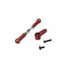 CVNKTYB Steering Linkage Servo Link Metal Upgrade Steering Rod Steering Arm MJX16207 16208 16209 16210 H16 116 RC Car Parts Direction Pull Rod Steering Pull (Color : Red) view 1