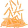 Zhanmai 80 Pieces Fake French Fries Play Food Simulation Artificial Food French Fries PVC Kitchen Toy Decoration Lifelike Tools Restaurant Window Display Party Tricky view 1