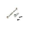 CVNKTYB Steering Linkage Servo Link Metal Upgrade Steering Rod Steering Arm MJX16207 16208 16209 16210 H16 116 RC Car Parts Direction Pull Rod Steering Pull (Color : Silver) view 1
