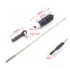 1set M2 Ball Head Tie Rod End + Rubber Bellows Radio Box Seals + Servo Push Pull Rod for RC Boat Marine Tug Fishing Boat (Color : Rod Length 200mm) view 3