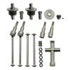 CRUMPS SCY 16101 PRO 16102 PRO 16103 PRO RC Car Brushless Metal Upgrade Parts DIY Parts Original Parts Brushless Motor Gear Drive Shaft (Color : Shock Tower-04) view 3