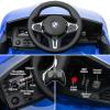12V Electric Ride On Car w/RC,Licensed by BMW M4 Toddler Electric Vehicle for 37-83 Months,Power Wheels for Boys Girls, with Suspension System,3 Speeds, Bluetooth, MP3, Double Door, LED Light (Blue) view 3