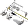 Brushless Electric RC Boat 4mm Flexible Shaft + Shaft Bracket + 95mm Suction Rudder Rudder + Water Pressing Plate + Water Jet for RC Boat view 1
