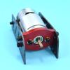 775 RC Boat Motor Power Kit Set 775 Motor+Motor Seat+4mm Shaft+Propeller+Coupler RC Boat Motor Kit (Size : Mating Shaft Length 10cm) view 2
