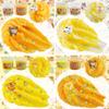 LAWOHO 6 Packs Gradient Yellow Slime Kit - Clear, Butter, Cloud Slimes, Fluffy Slimes for Kids with Charms & Animal Add-ins, Party Favors for Girls & Boys, 360ml Non Stick Slime Making Kit for Kids view 3