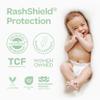 PARASOL Clear+Dry Disposable Diapers | RashShield Protection, Leakproof Design, Hypoallergenic | Size 4, (20-32 lbs) 48 Count view 3
