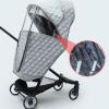 Windproof for Baby Full Coverage Rain Shield for Baby Winter Thicken Rain Cover for Baby Pram Windproof Rain Cover for Pushchairs view 3