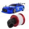 Pilipane RC a ir Filter Replacement Part for HSP 94122/941188 1/10 RC Car Aluminum Alloy Sponge Black Silver Green Red 5 5x3 4cm 21g 1pcs (red) view 4