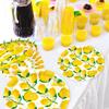 160 Pack Lemon Party Decorations Lemonade Theme Birthday Party Supplies Yellow Lemons Theme Tableware- Lemon Plate Lemon Napkins for Lemon Theme Birthday Party Wedding Shower Supplies Serves 40 view 3