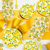 160 Pack Lemon Party Decorations Lemonade Theme Birthday Party Supplies Yellow Lemons Theme Tableware- Lemon Plate Lemon Napkins for Lemon Theme Birthday Party Wedding Shower Supplies Serves 40 view 4