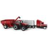 Case IH 1/64 8250 Combine Harvesting Tractor and Truck Set 44384 view 3