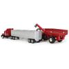 Case IH 1/64 8250 Combine Harvesting Tractor and Truck Set 44384 view 4