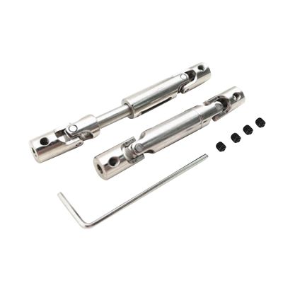 Fancyes Metal Drive Shaft Upgrade RC Model Vehicle Parts RC Universal Driveshaft for LC79 1/12 RC Car Short Course Drifting Car