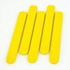 BRANDWINLITE Colored Silicone Rubbber Slap Bracelets wristbands for Kid's Toys,Party Favors,Kindergarten Playing,Classes Teaching,Carnival RewardsDIY Marker Painting & Reuse;Gift Papers wrapping or Cables Rolling Holders-Yellow view 3