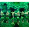 Accoutrements Archie McPhee Unleash The Undead Pocket-Sized Peril: Itty Bitty Zombies Miniature Figuress for Maximum Fun, Green view 2