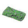 BBTDIN Baby Girls Soccer Headband Turban Infant Football Hairband Bowknot Newborn Soccer Bow Headwarp BTB10 (A2-Green) view 1