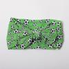 BBTDIN Baby Girls Soccer Headband Turban Infant Football Hairband Bowknot Newborn Soccer Bow Headwarp BTB10 (A2-Green) view 2