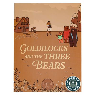 Cali's Books Goldilocks and The Three Bears infinibooklet - infinibook Interactive Storybook for Kids, Learning Book for Toddlers