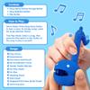 Otamatone Melody Series Japanese Electronic [Mini Size] Musical Toy [11 Pre-Programmed Songs] Portable Synthesizer from Japan by Maywa Denki [English Instruction], Blue view 4