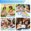 Hiwawind Updated Magnetic Blocks-Princess Castle, Creative Magnetic Building Blocks Toddler Toys, Birthday Gifts for Kids 3+ Years Old, STEM Montessori Sensory Toy for Boys & Girls Age 3-4 4-5 6-8 view 4