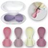 Little Whispers Baby Food Pouch Spoon Attachments - Stage 1, Small (Blossom) - 5 Pack view 1