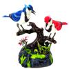 PowerTRC Baltimore Blue Jay Set | Realistic Birds | Toy Bird Pets | Sound Activated | for Enchanting Indoor Ambiance (2 Set) view 3